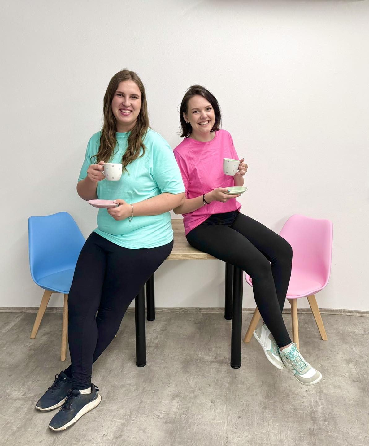 Majitelky Verča a Peťa v herničce V Podzámčí